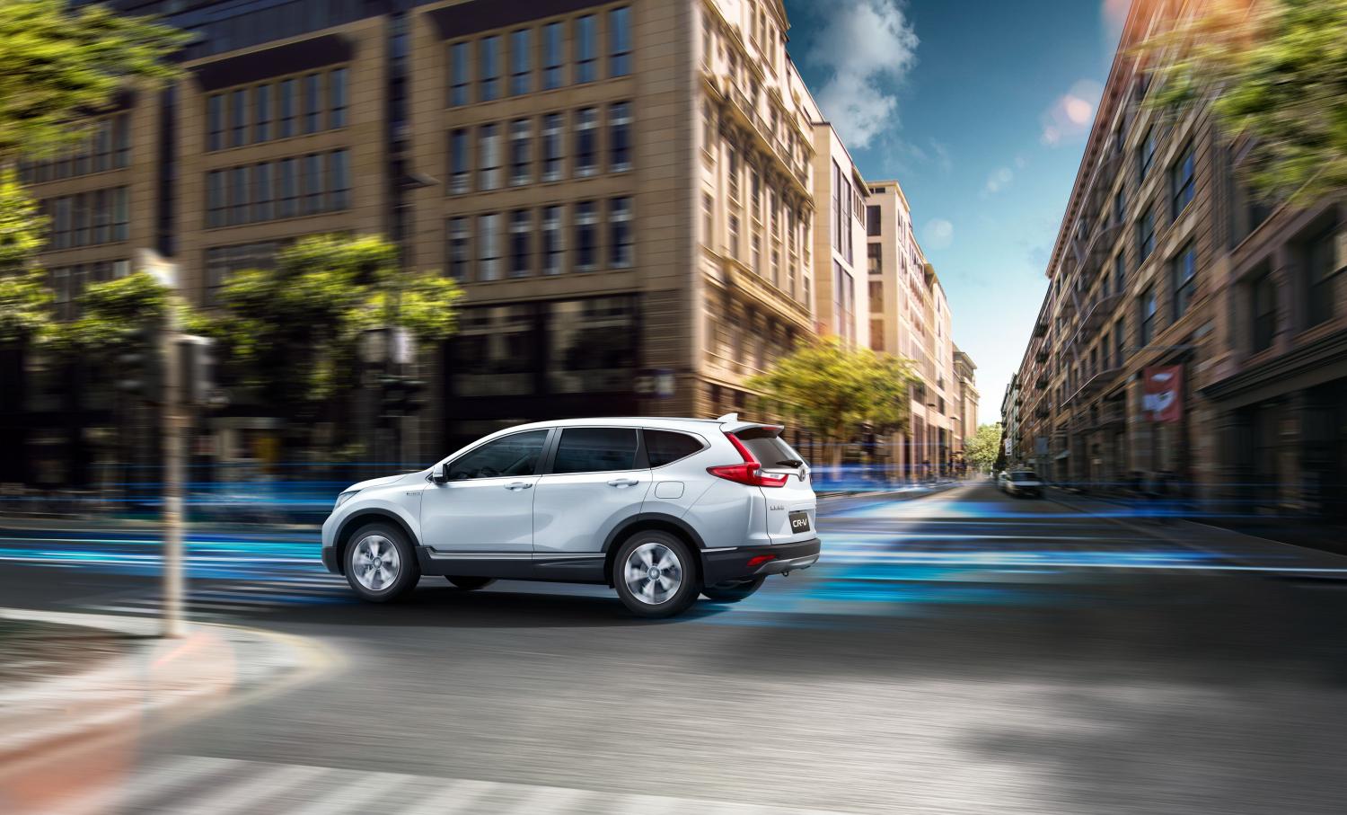 Кроссовер Honda CR-V превратили в гибрид