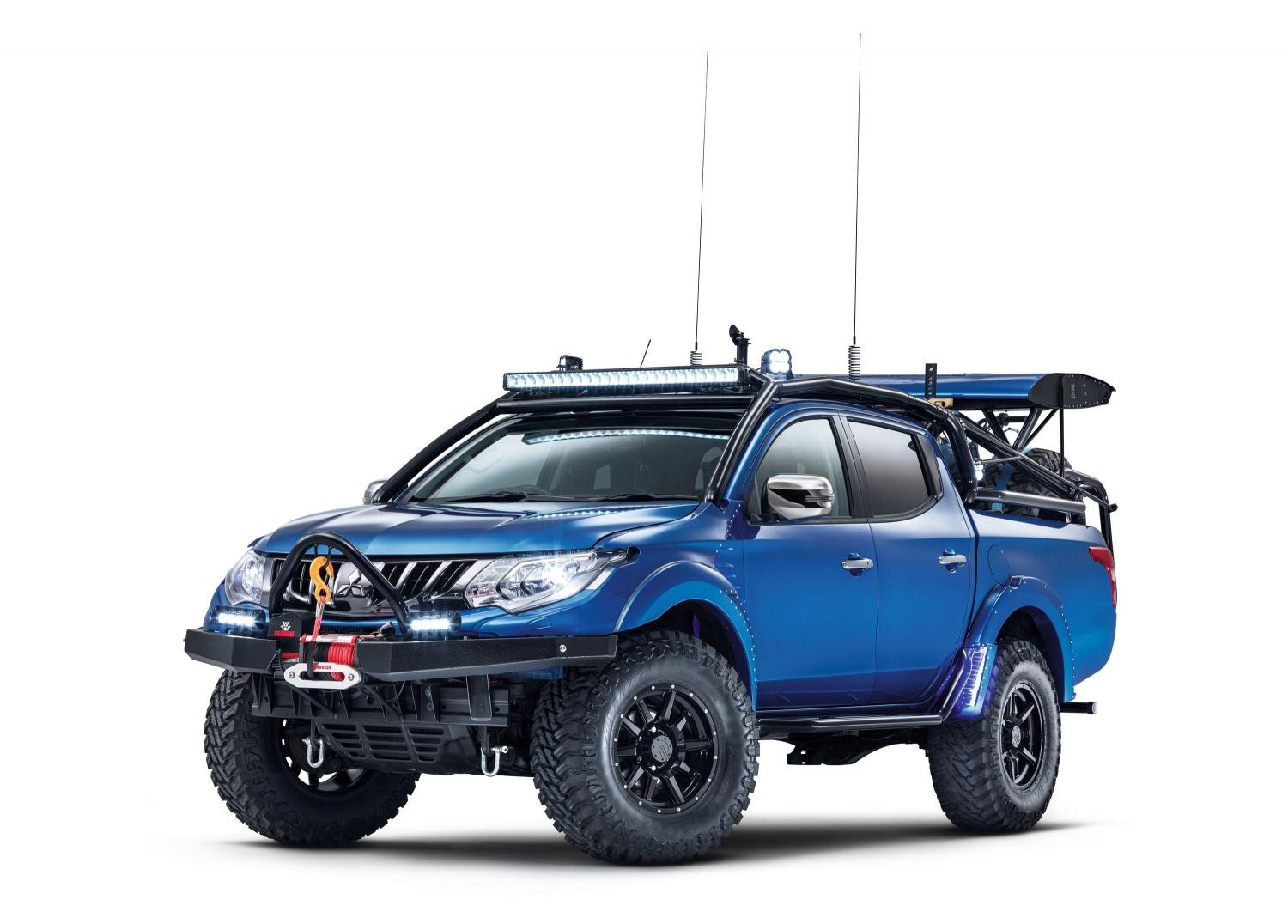 Пикап Mitsubishi L200 обернулся вездеходом