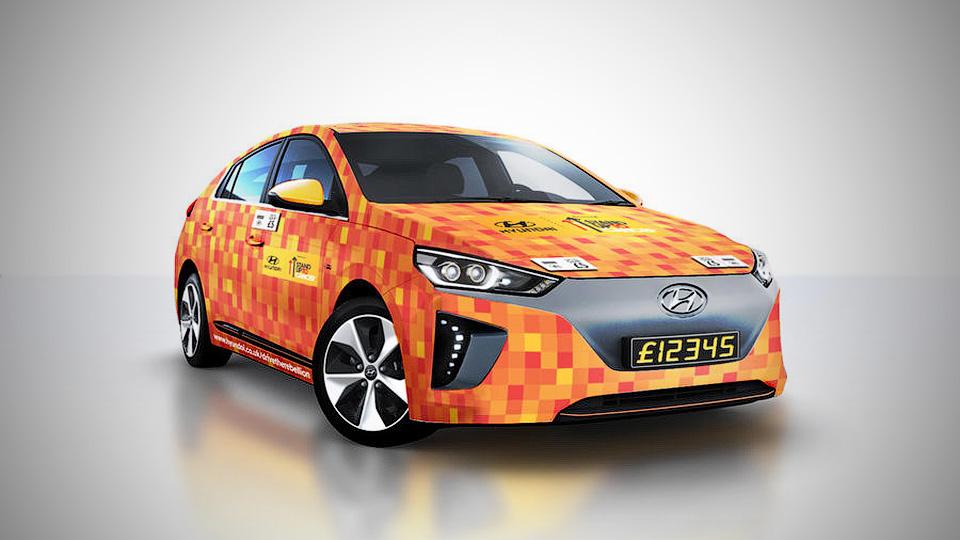 Hyundai представил «бесконтактную» модификацию модели Ioniq