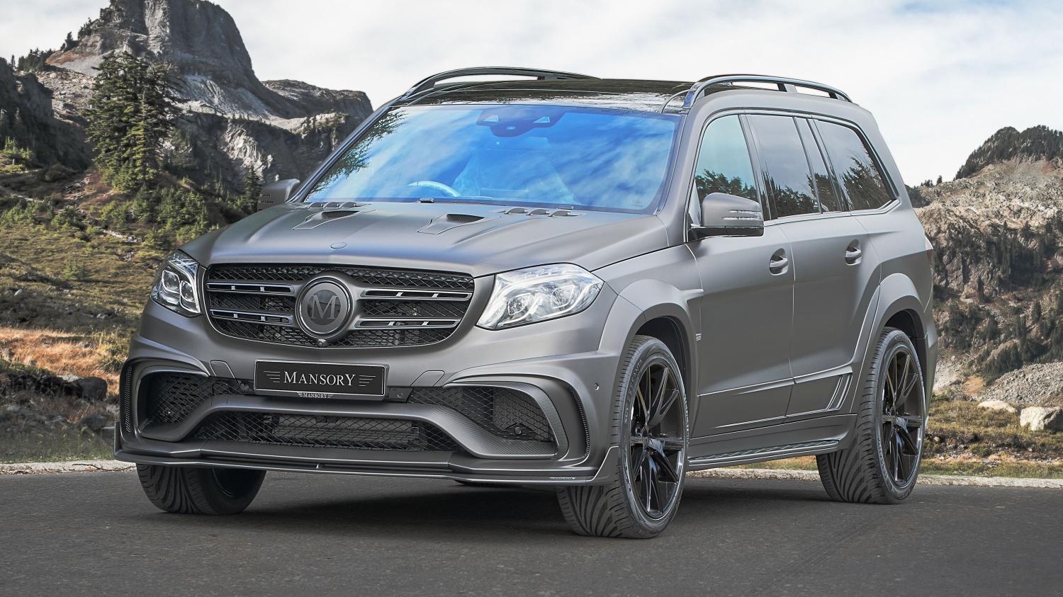 Тюнеры Mansory придали брутальности «заряженному» внедорожнику Mercedes-AMG GLS63