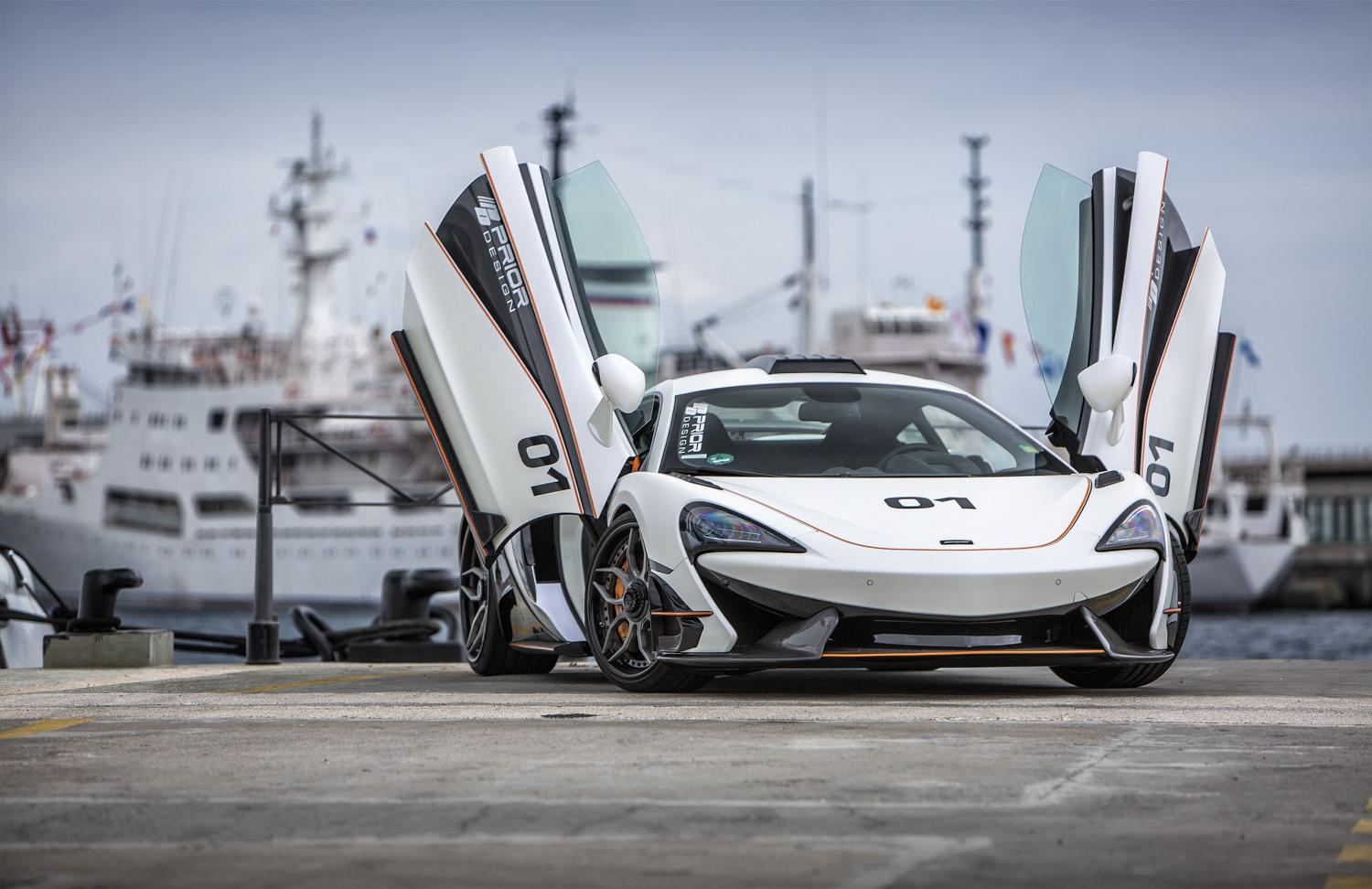 Спорткар McLaren 570S получил новый обвес от ателье Prior Design