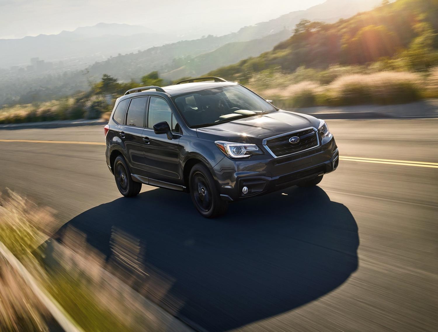 Компания Subaru подготовила спецверсию кроссовера Forester – Black Edition