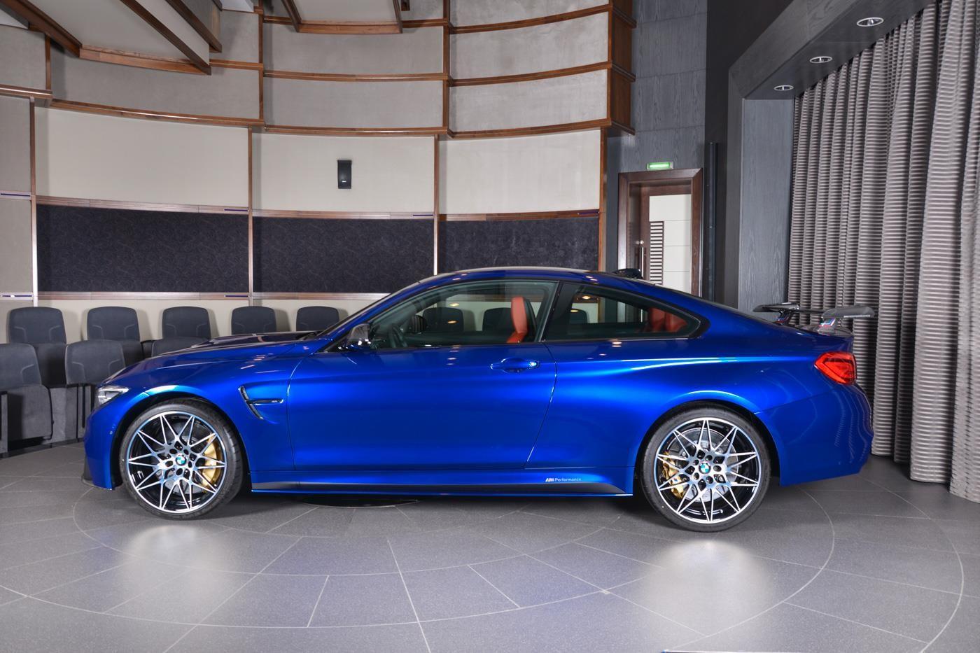 BMW m4 синий металлик