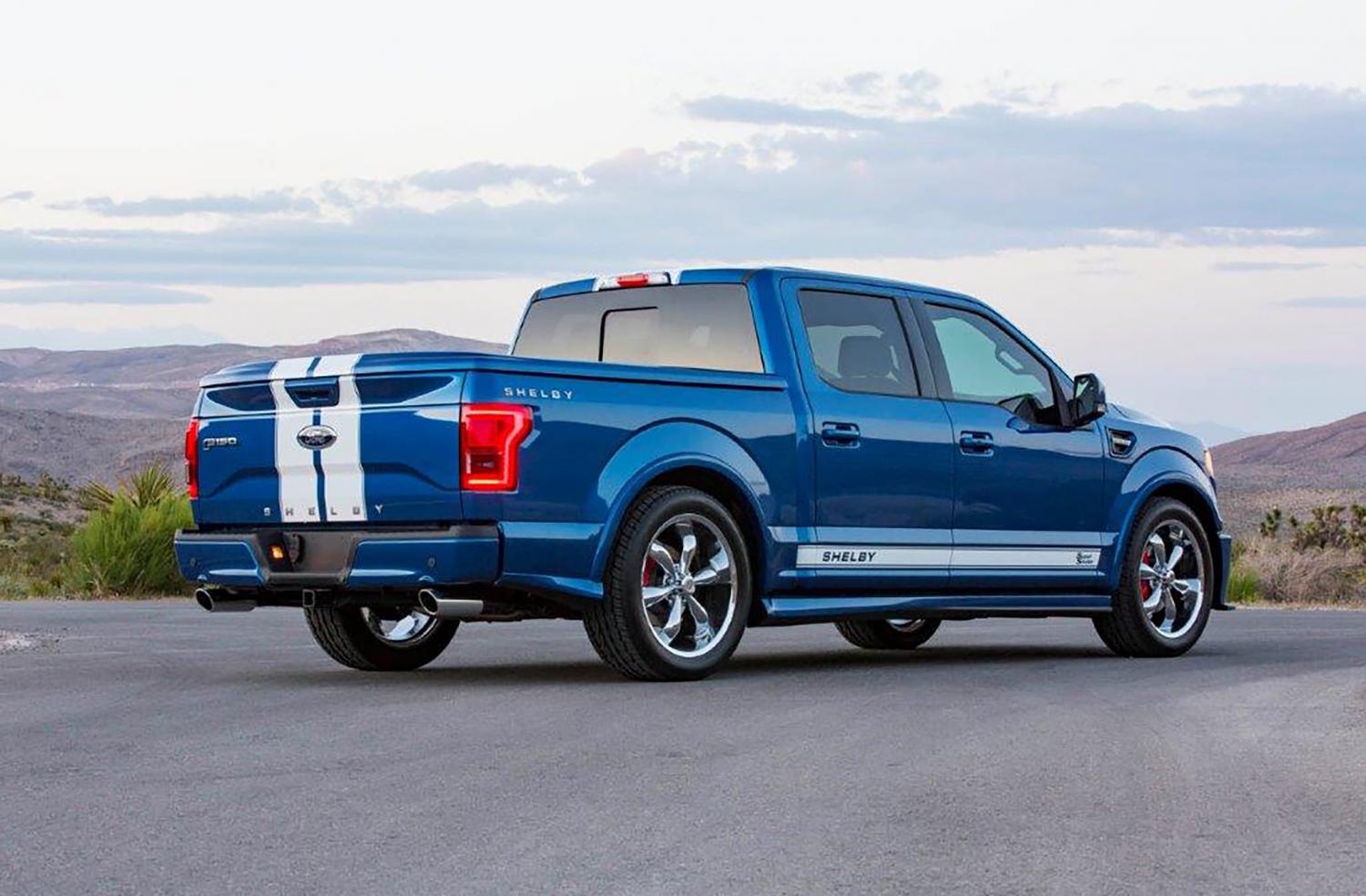 Компания Shelby представила 760-сильный пикап F-150 Super Snake