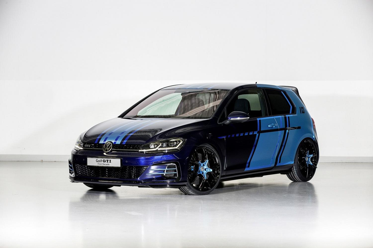 Volkswagen показал гибридную модификацию Golf GTI с 410-сильным агрегатом