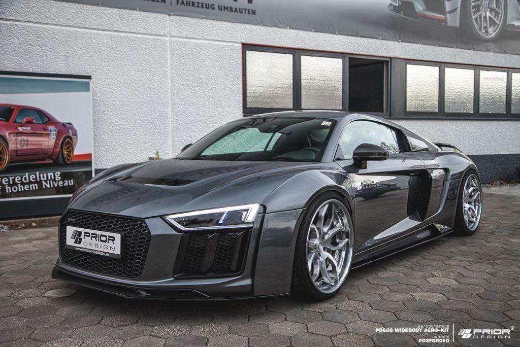 Тюнеры Prior Design подготовили широкофюзеляжный обвес для Audi R8