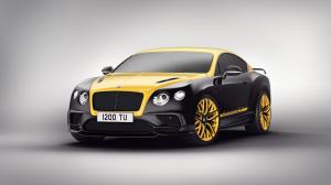 2017 Bentley Continental GT Continental 24 Black and Yellow