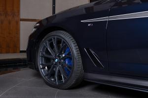 2017 BMW 540i in Carbon Black M Performance by Abu Dhabi Motors
