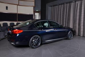 2017 BMW 540i in Carbon Black M Performance by Abu Dhabi Motors