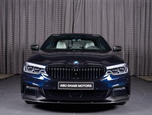 2017 BMW 540i in Carbon Black M Performance by Abu Dhabi Motors