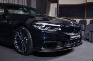 2017 BMW 540i in Carbon Black M Performance by Abu Dhabi Motors