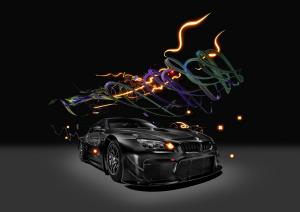 2017 BMW M6 GT3 Art Car by Cao Fei