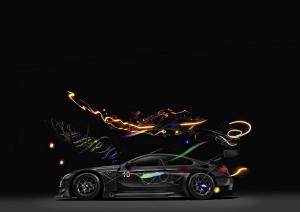 2017 BMW M6 GT3 Art Car by Cao Fei