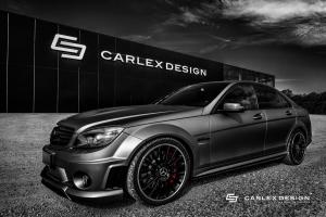 Мастера Carlex Design украсили интерьер седана Mercedes-Benz C63 AMG