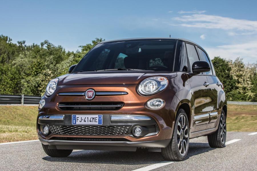 Компактвэн Fiat 500L обновился на 40%