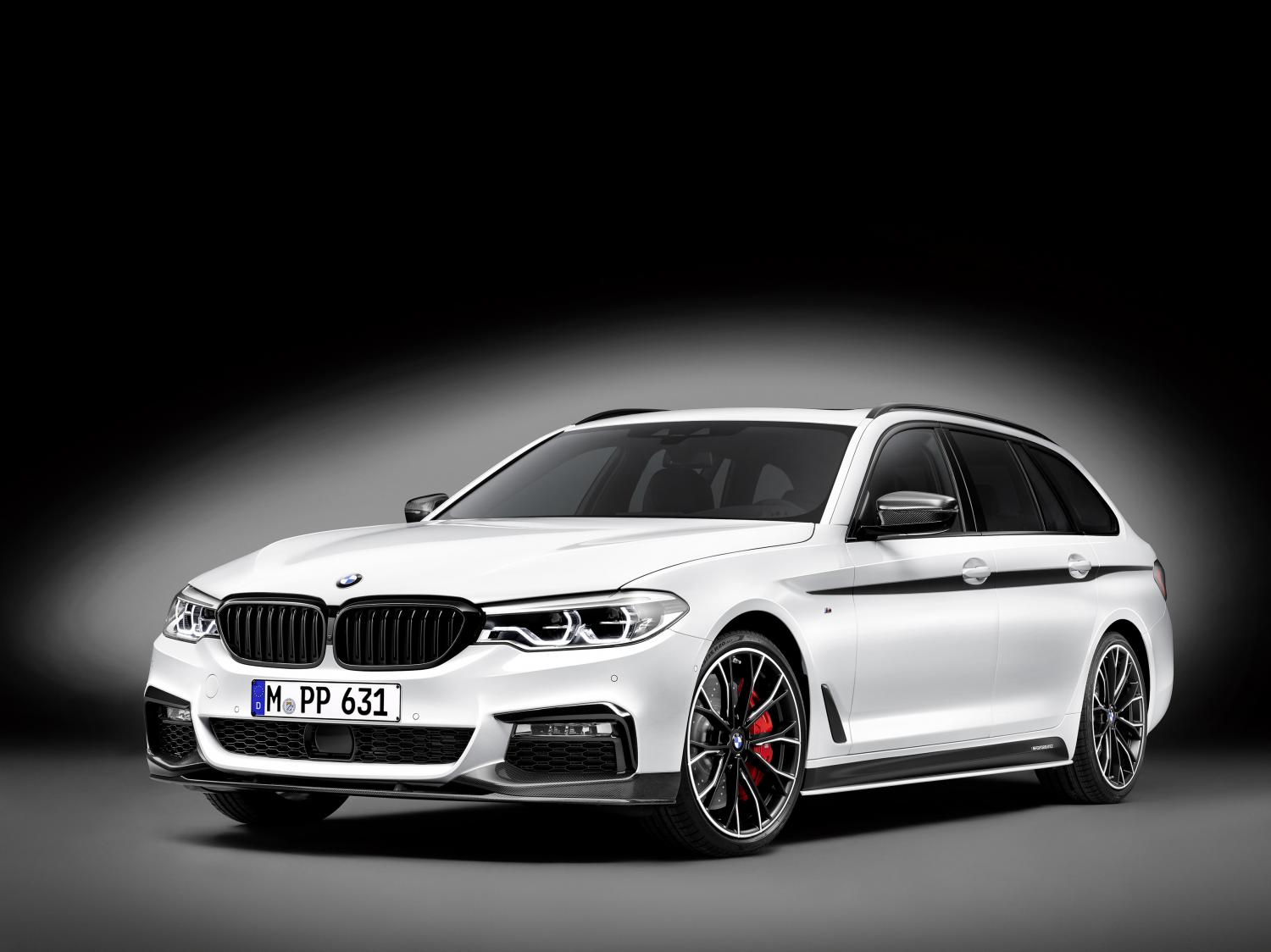 Универсал BMW 5-Series Touring нового поколения обзавёлся аксессуарами M Performance