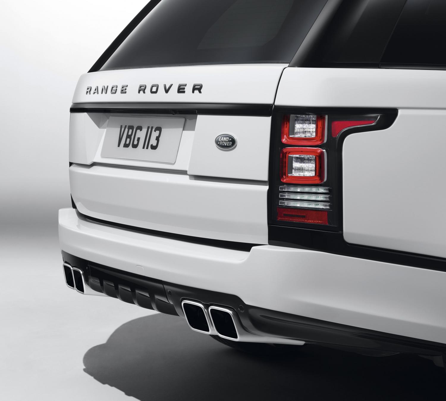 Внедорожник Range Rover получил пакет опций SVO Design Pack
