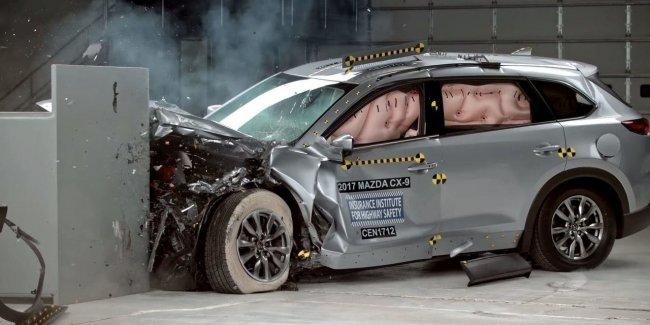 Обновлённому вседорожнику Mazda CX-9 присвоили рейтинг безопасности Top Safety Pick+