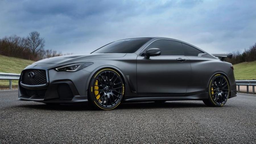 Спортивное купе Infiniti Q60 Project Black S оснастили особыми покрышками Pirelli