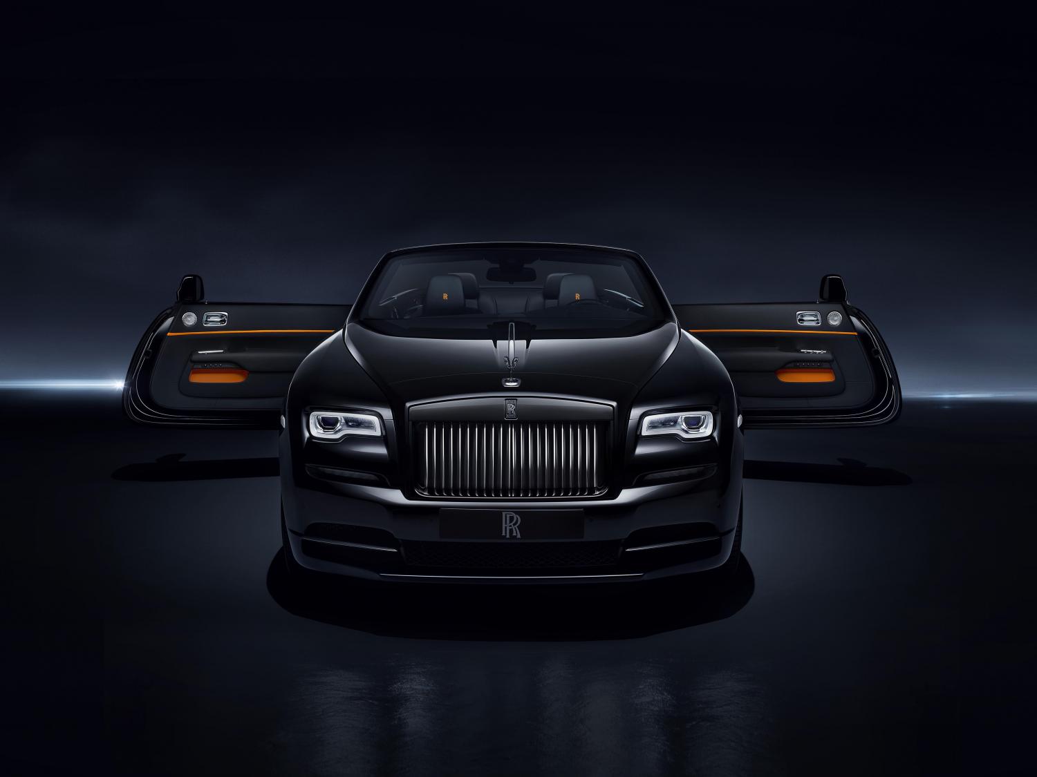 Рассекречен кабриолет Rolls-Royce Dawn Black Badge Edition