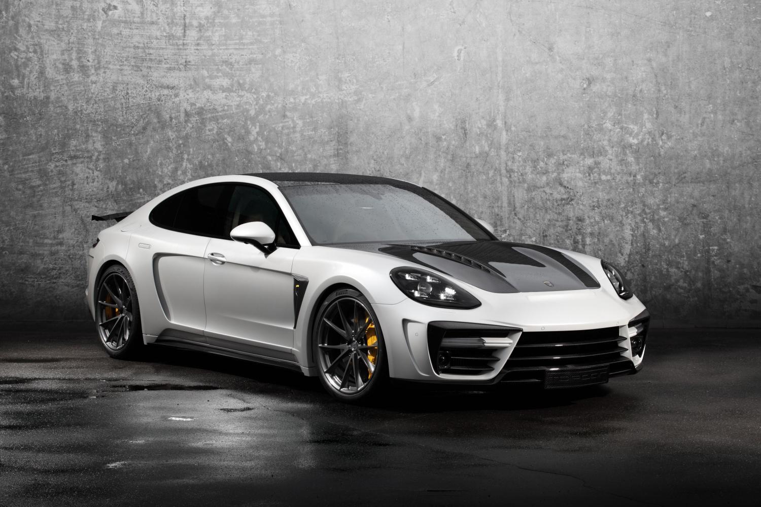 Хэтчбэк Porsche Panamera посетил тюнинг-ателье Topcar