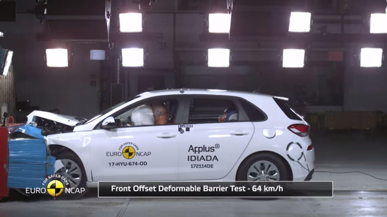 Новый хэтчбэк Hyundai i30 набрал пять звёзд в тестах Euro NCAP