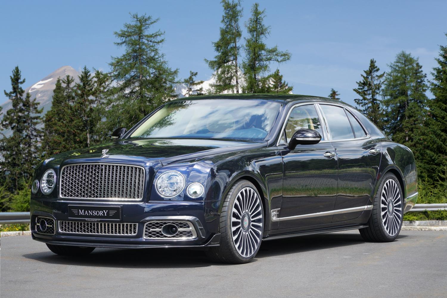 Самая роскошная модель Bentley побывала в тюнинг-ателье Mansory