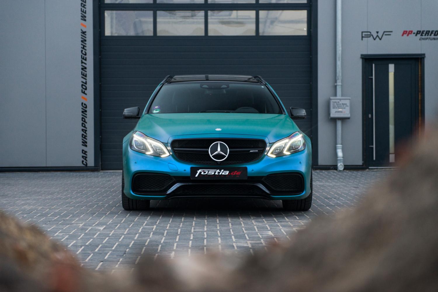 Mercedes e63 Green