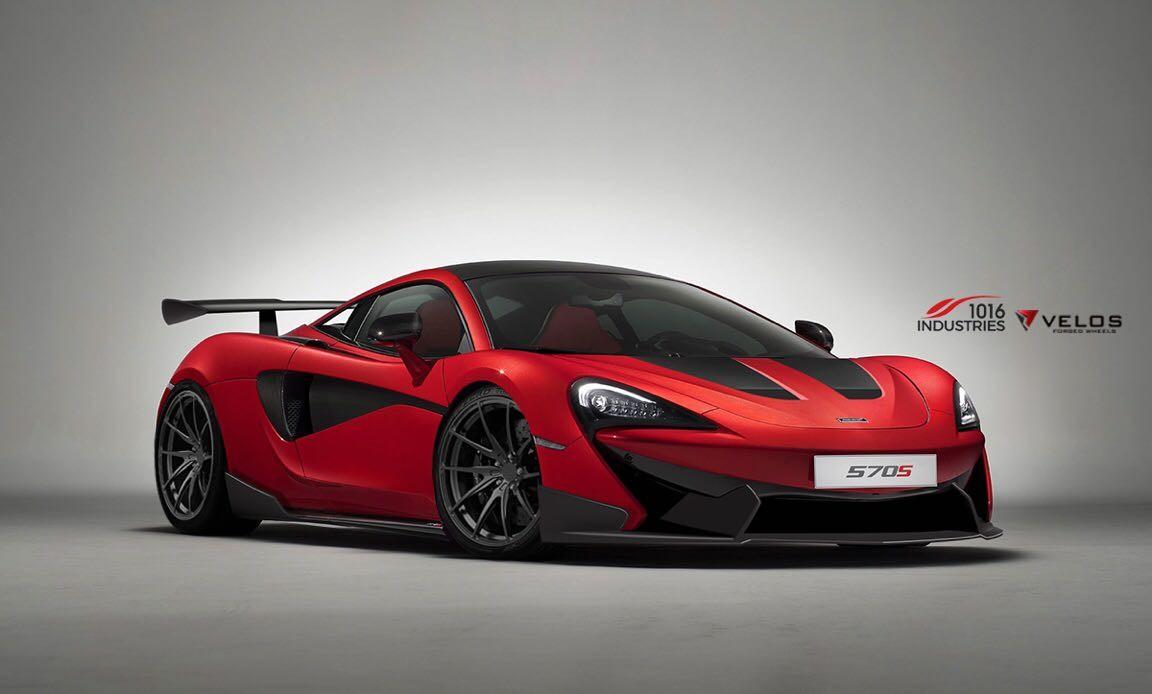 Тюнеры 1016 Industries поработали над купе McLaren 570S