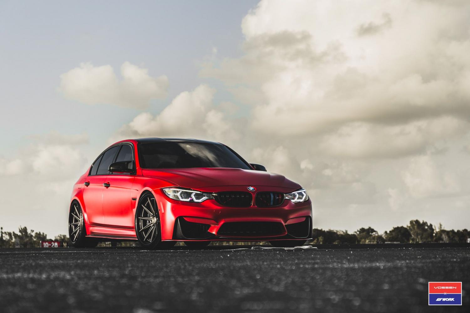 BMW m3 Satin Red