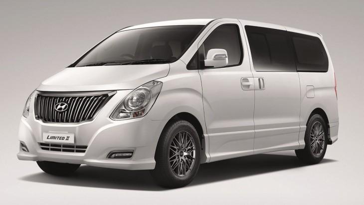 Представлен премиальный минивэн Hyundai H-1 Limited II