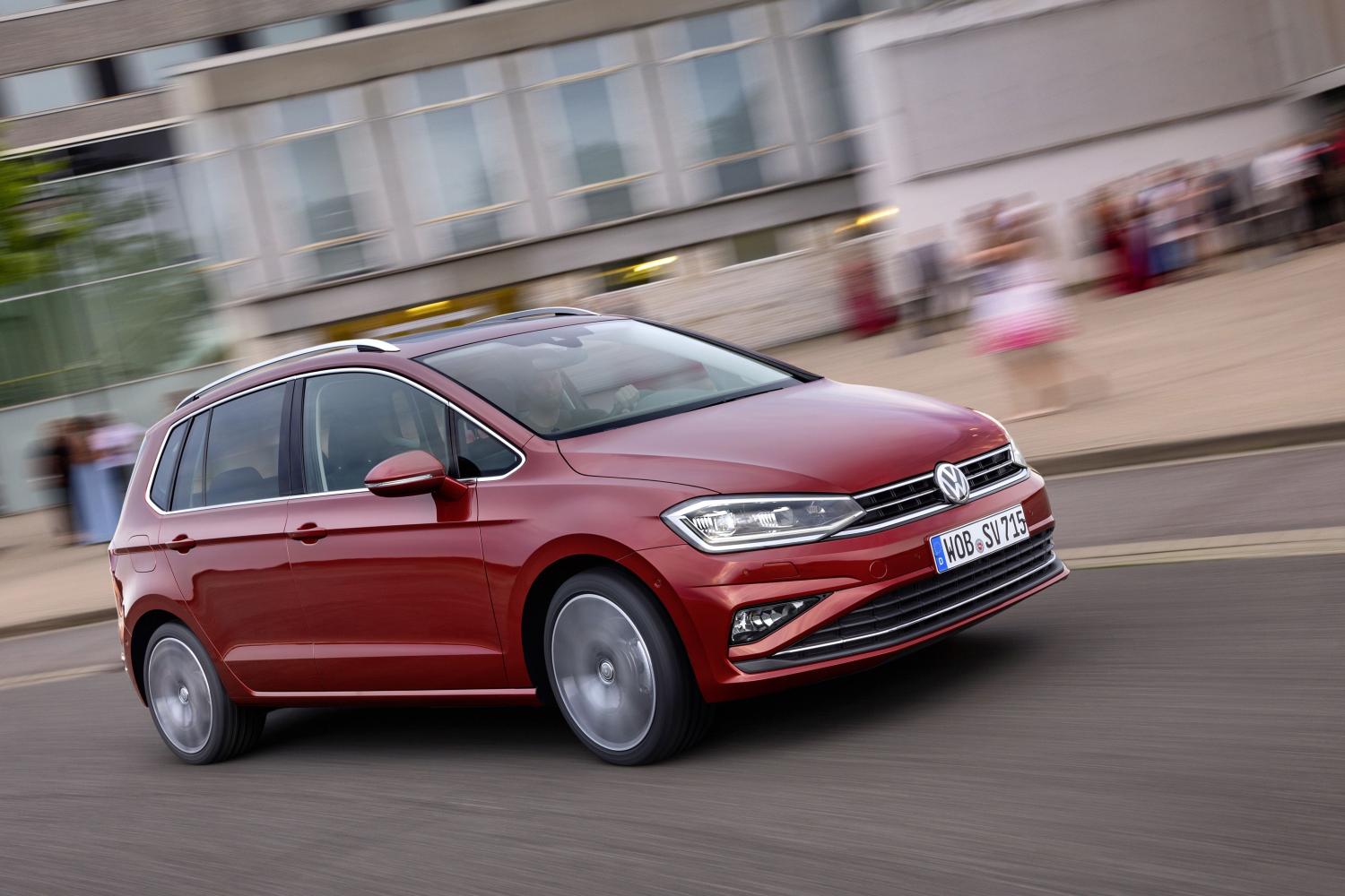 Компактвэн Volkswagen Golf Sportsvan подвергли обновлению