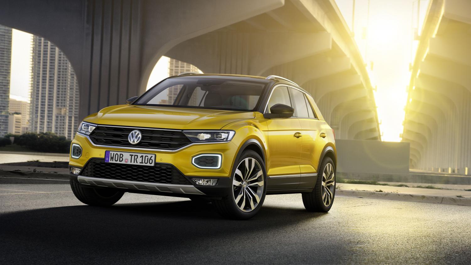 Volkswagen официально рассекретил новый кроссовер T-Roc