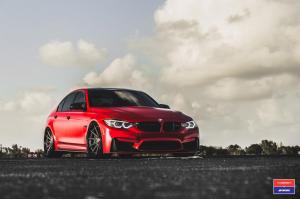 2017 BMW M3 Sedan X Work on Vossen Wheels (VWS-1)