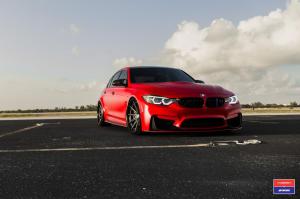 2017 BMW M3 Sedan X Work on Vossen Wheels (VWS-1)