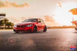 2017 BMW M3 Sedan X Work on Vossen Wheels (VWS-1)
