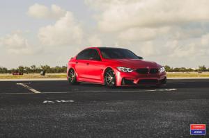 2017 BMW M3 Sedan X Work on Vossen Wheels (VWS-1)