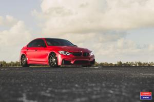 2017 BMW M3 Sedan X Work on Vossen Wheels (VWS-1)