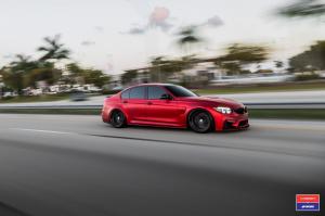 2017 BMW M3 Sedan X Work on Vossen Wheels (VWS-1)