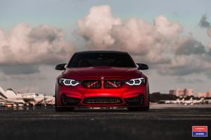 2017 BMW M3 Sedan X Work on Vossen Wheels (VWS-1)