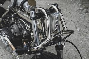 2017 Yamaha SR400 Praying Mantis by Beautiful Machines