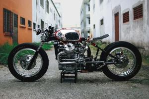 Rusty Factory: кастом Honda CX500 Fire Ant
