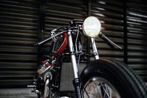 1979 Honda CX500 Fire Ant by Rusty Factory