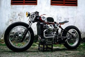 1979 Honda CX500 Fire Ant by Rusty Factory