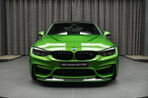 2017 BMW M3 Sedan in Java Green M Performance by Abu Dhabi Motors