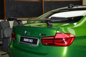 2017 BMW M3 Sedan in Java Green M Performance by Abu Dhabi Motors