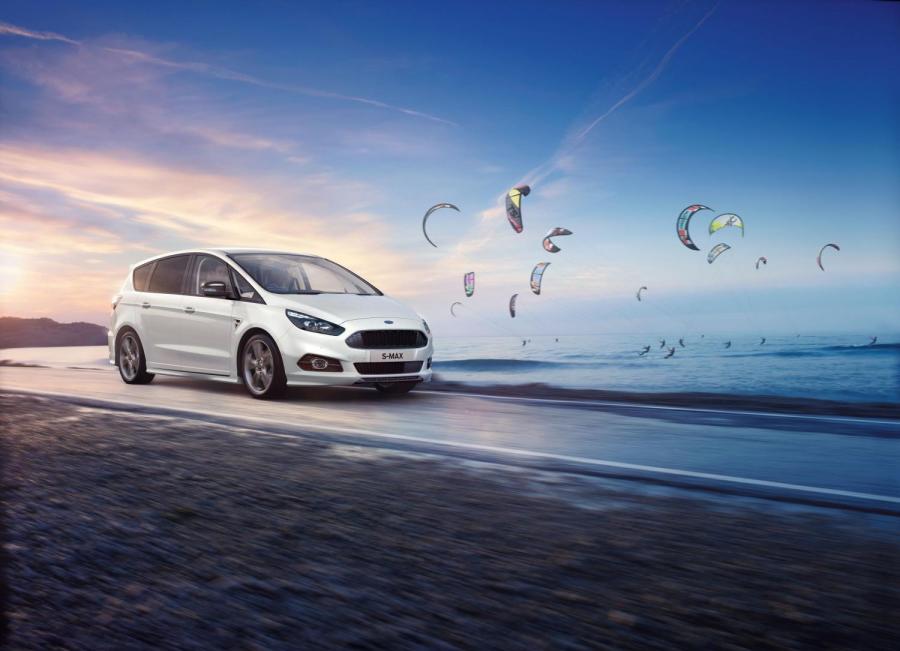 У минивэна Ford S-Max появилась «спортивная» модификация ST-Line