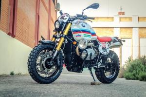 XTR Pepo: скрэмблер BMW R nineT Paris Dakar