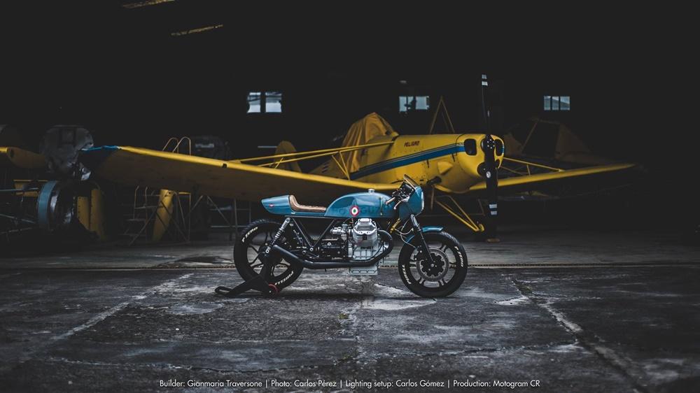 GMT Atelier: кафе рейсер Moto Guzzi Le Mans