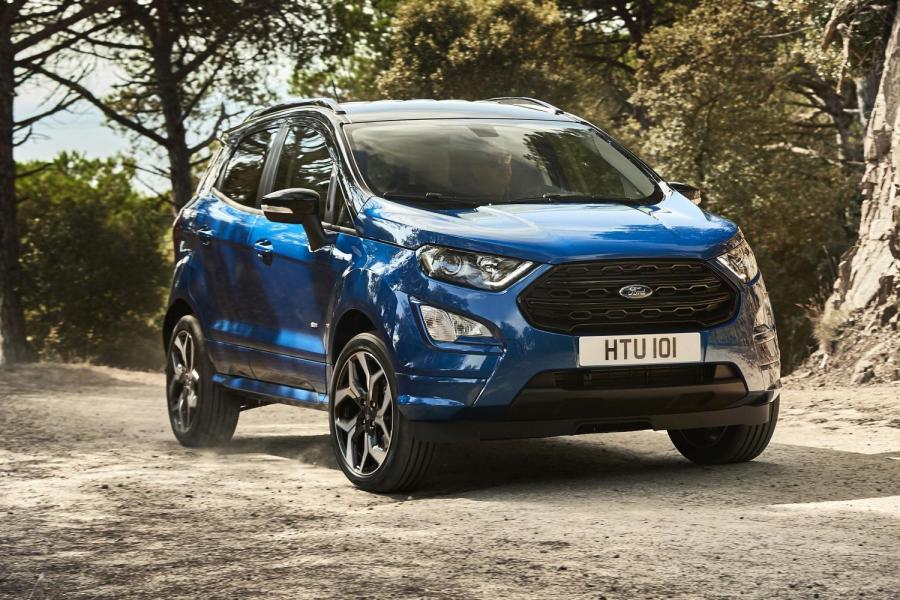 Кроссовер Ford EcoSport обновился и получил модификацию ST-Line